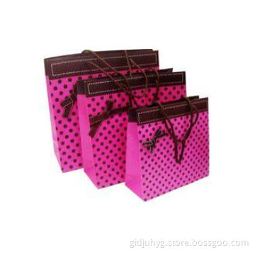 Lovely C2S Paper Gift Bags With Glossy Lamination, Personal